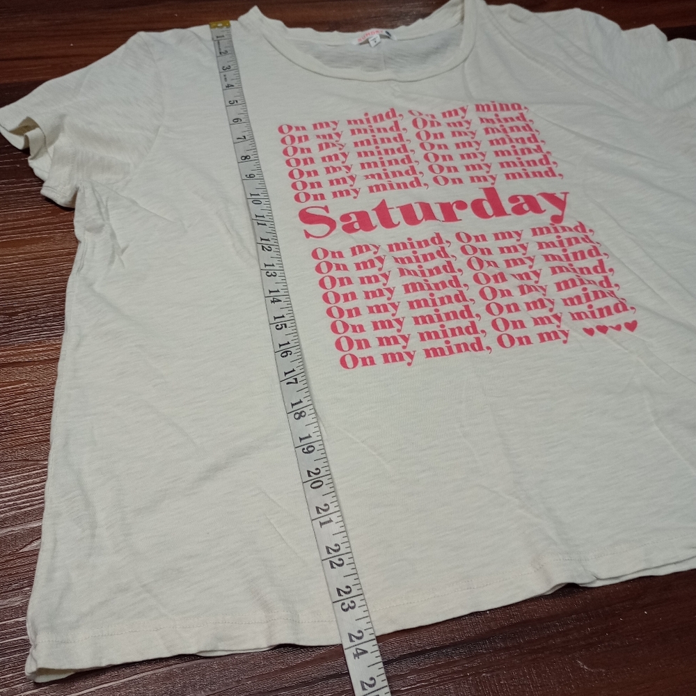 Sundry Saturday On My Mind Short Sleeve Tee - Picture 9 of 9